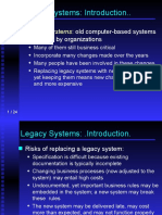 Introduction to Legacy Systems and Assessing Their Business Value and Quality