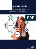 Social Media and Medicine Guidance - BMA May 2011