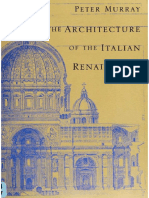MURRAY, Peter. Renaissance Architecture. Parte I, Capítulo I, Pp. 7-13, e Capítulo II, PP 14-26