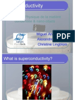 S2634: Physique de La Matière Condensée & Nano-Objets: Superconductivity