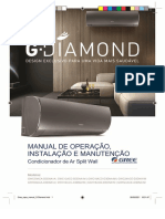 Manual Ar-Condicionado Gree G-Diamond