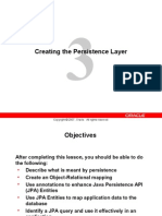 03_Creating the Persistence Layer