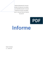 Informe Venezuela Potencia Productiva Clase 1