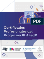 Certificados Profesionales PLAi Edx