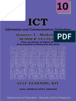 Tle-10 Ict Quarter 1 Module 5 (Babatuan) Grade 10