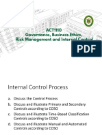 Lesson 4 - INTERNAL CONTROL PROCESS