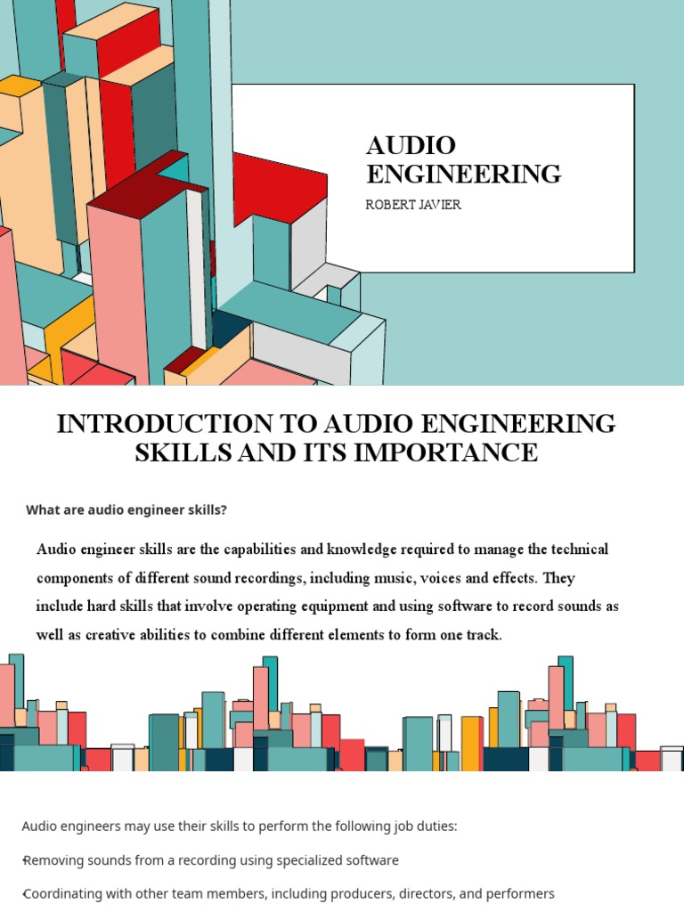 Audio Engineering | PDF | Audio Engineer | Equalization (Audio)