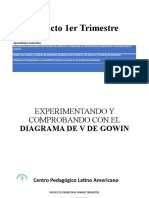 Proyecto 1er Trimestre Diagrama de V de Gowin