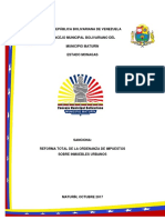 75.reforma Total de La Ordenanza de Impuestos Sobre Inmuebles Urbanos (Octubre 2017)