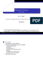 Ciclo Diesel: Análise Termodinâmica do Ciclo Diesel em Motores Diesel