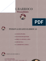 Personalidades literarias del barroco español