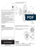Disc Rotor (6 Bolt Type) : General Safety Information