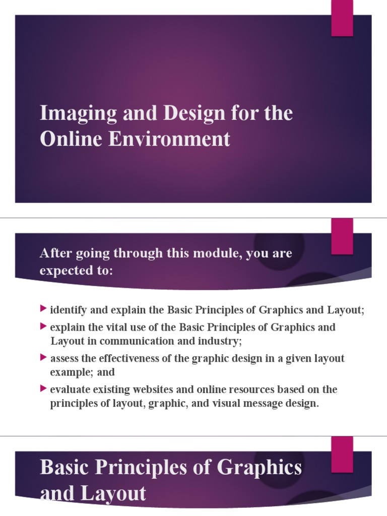 Principles of Online Graphic Design | PDF | Page Layout | Websites