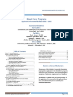 Direct Entry Bulletin