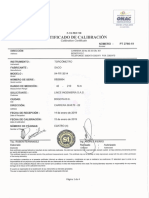 Certificacion Torquimetro PT 2766-19