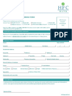 Account Opening Form 12