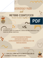 Caracteristicas y Pasos Del Metodo Cientifico