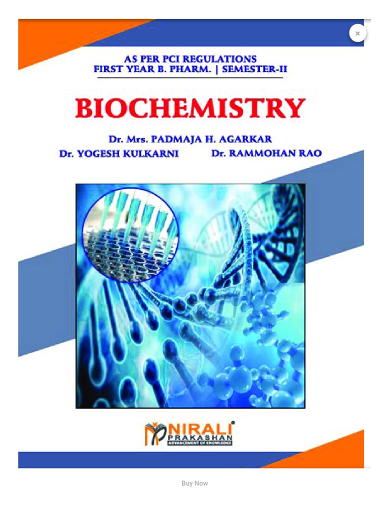 Biochemistry (Nirali Prakashan) PDF