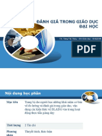 Đánh Giá Trong Giáo Dục Đại Học