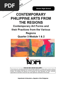 1 2 Contemporary Philippine Arts From The Regions