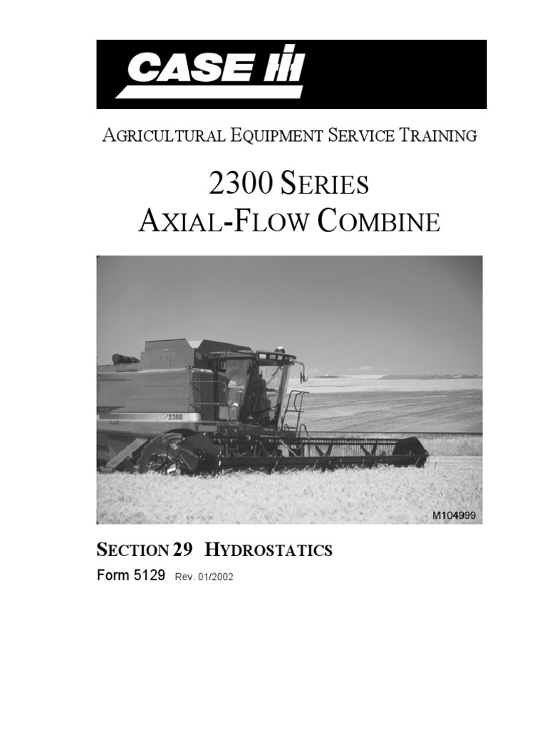 Sec 29 Hydrostatic | PDF | Pump | Valve