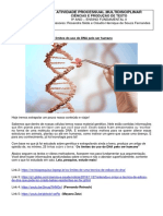 Atividade Processual - Ciências - PT - Os Limites Do Uso Do Dna... - 23-09-2022 2