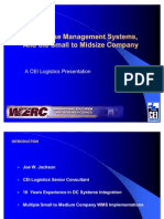 WERC Warehouse Management Systems Pres1 - BH