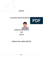 Coupled Line Bandpass Filters