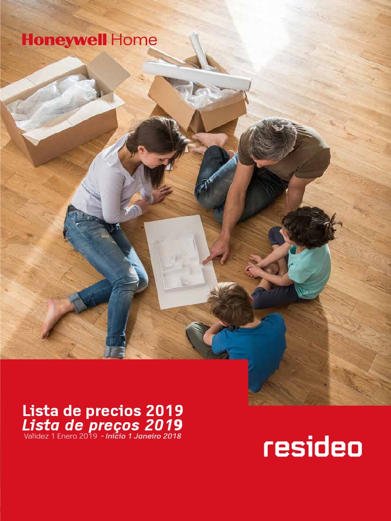 Catalogo Tarifa Honeywell 2019, PDF, Termostato