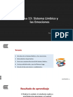 TEMA 13 Sistema Limbico y Las Emociones