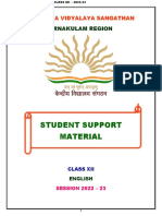 Student Support Material English Core - Class Xii 2022-23