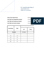 Data Laboratorium CP Prima 06 Oktober 2022