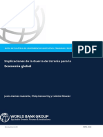 Implicaciones económicas de la guerra en Ucrania