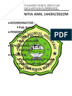 Susunan Panitia Zakat