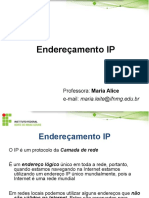 Aula 5 - Endereçamento IP