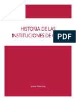 Historia de Las Instituciones de Chile