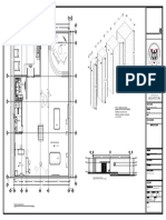 Detalle de columnas con medidas para diseño arquitectónico