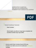 Sistem Kesehatan Nasional 2022