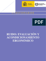 Ruido Evaluacion y Acondicionamiento Erg