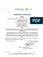 Compact Dry LM Detection - Certificate 2022-2026
