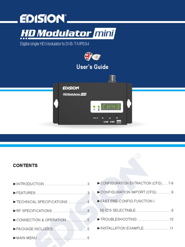 Edison Hd Modulator Mini Manuals – WNHMX