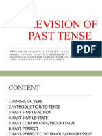 Review of Past Tense