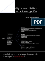 El Paradigma Cuantitativo. Alcances de Estudio