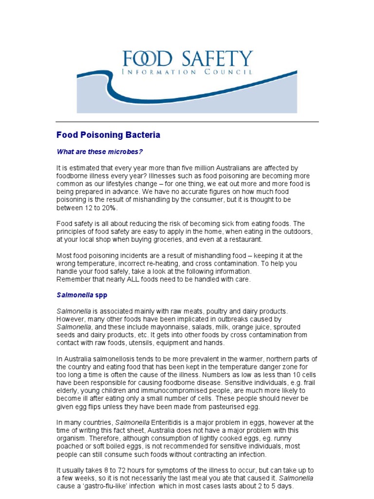 Food poisoning research paper pdf image