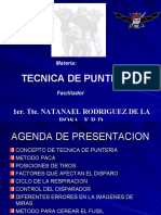 Técnicas de puntería para tiradores