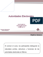 Autoridades Electorales