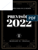 Previsões 2022 - 12 Signos