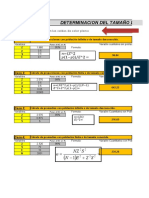 Determinación del tamaño muestral