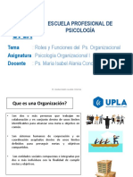 Sesion 3 Rol y Funciones Del Ps. Organizacional