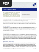 Estate Planning Basics
